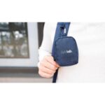 Fletcher Recycled rPET Mini Pouch Bag Charm - Navy Heather - 5