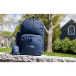 Fletcher Recycled rPET Mini Pouch Bag Charm - Navy Heather - 6