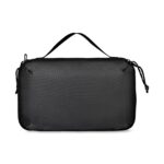 Parker Recycled rPET Dual Zippered Pouch - Black - 2