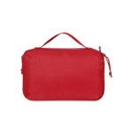 Parker Recycled rPET Dual Zippered Pouch - Red - 1
