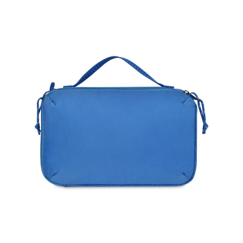 Parker Recycled rPET Dual Zippered Pouch - Royal Blue - 2