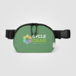Taiga rPET Nylon Zippered Waist Bag - 40 oz - 3