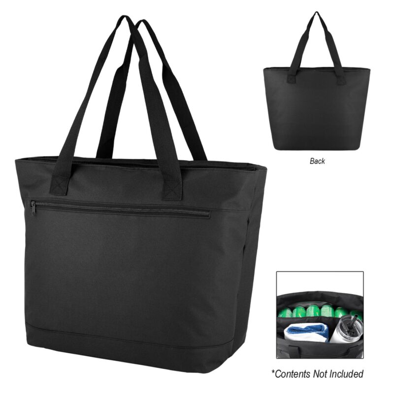 Chill Commuter Rpet 34 Can Split Cooler Tote Bag - 1