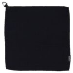 DeadHand Golf 18" x 18" Deep Waffle 100% Recycled PET Golf Towel - 1