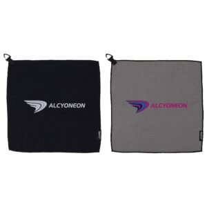 DeadHand Golf 18" x 18" Deep Waffle 100% Recycled PET Golf Towel