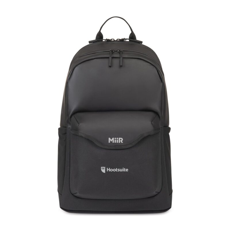 MiiR Olympus 2.0 Recycled rPET 15L Laptop Backpack - AWARE - Black