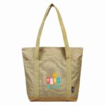 Sustainable Cork & RPET Tote With Zipper